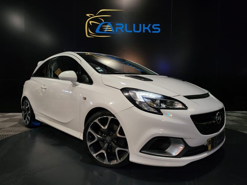 OPEL CORSA E OPC 1.6 Turbo 207cv BVM6 / SIEGES BACQUET RECARO CHAUFFANT/VOLANT CHAUFFANT/XENONS/GPS