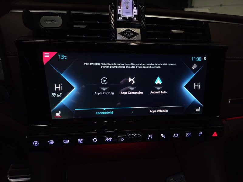 DS DS9 E-Tense Hybrid 225/181cv Opéra BVA / CARPLAY/SIEGES CHAUFFANT-MASSANT AV-AR/SIEGES VENTILES