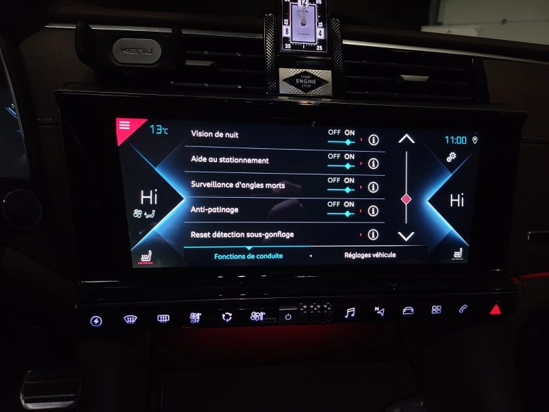 DS DS9 E-Tense Hybrid 225/181cv Opéra BVA / CARPLAY/SIEGES CHAUFFANT-MASSANT AV-AR/SIEGES VENTILES