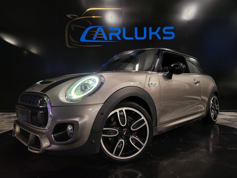 MINI COOPER S 2.0 i 192cv PACK JCW / CARPLAY+PARK ASSIST+CAMÉRA DE RECUL+ENTRETIEN COMPLET MINI+ KEY