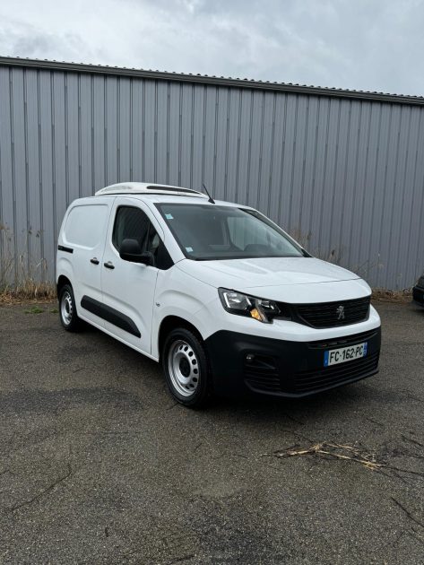 Peugeot Partner 1.5 BlueHDI 130CV Moteur Remplacé 58k KM S&S Asphalt Frigo/Frigorifique 1ère main 