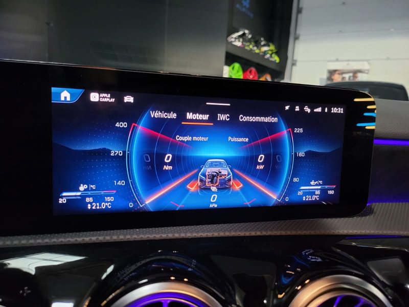 MERCEDES-BENZ CLASSE A BERLINE 35 AMG 306cv 4Matic BVA 1ère Main / APPLE CARPLAY/AFFICHAGE TETE HAUT