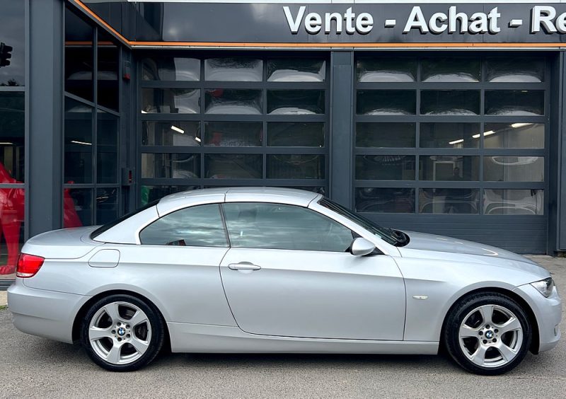 BMW SERIE 3 E93 CABRIOLET Pack LUXE BVA 320i 2.0 170 Cv BOITE AUTOMATIQUE / CUIR GPS - GARANTIE 1 AN