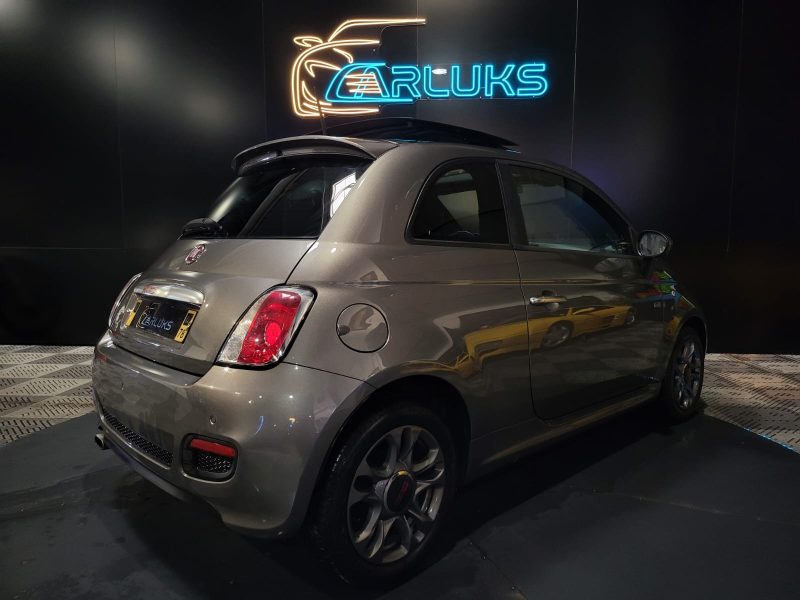 FIAT 500 1.2 8V 69cv S / TOIT OUVRANT ELECTRIQUE/BLUETOOTH/RADAR-AR