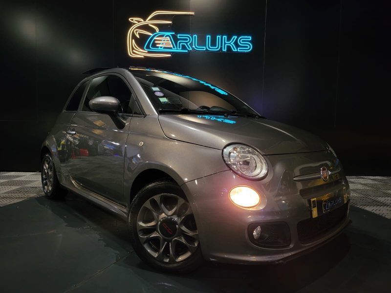 FIAT 500 1.2 8V 69cv S / TOIT OUVRANT ELECTRIQUE/BLUETOOTH/RADAR-AR