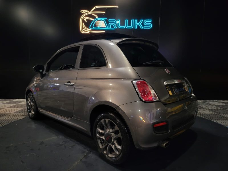 FIAT 500 1.2 8V 69cv S / TOIT OUVRANT ELECTRIQUE/BLUETOOTH/RADAR-AR