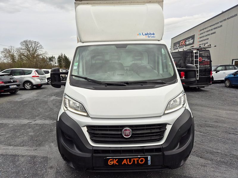 FIAT DUCATO 2.3 150CV 20M3 CAISSE / HAYON 2019 109000 KM