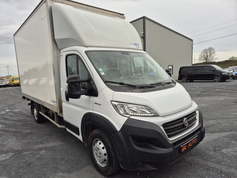 FIAT DUCATO 2.3 150CV 20M3 CAISSE / HAYON 2019 109000 KM