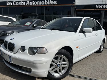 BMW SERIE 3 E46 COMPACT 316 Ti 1.8 115 BOITE AUTOMATIQUE / 56 100 Kms ORIGINE FRANCE - GARANTIE 1 AN