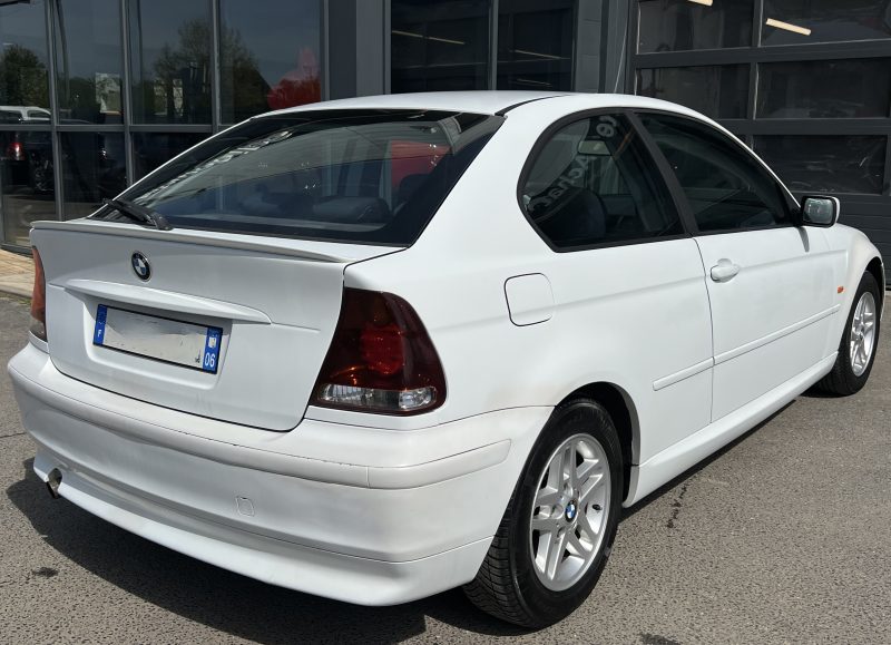 BMW SERIE 3 E46 COMPACT 316 Ti 1.8 115 BOITE AUTOMATIQUE / 56 100 Kms ORIGINE FRANCE - GARANTIE 1 AN