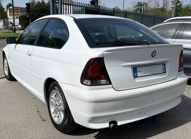 BMW SERIE 3 E46 COMPACT 316 Ti 1.8 115 BOITE AUTOMATIQUE / 56 100 Kms ORIGINE FRANCE - GARANTIE 1 AN