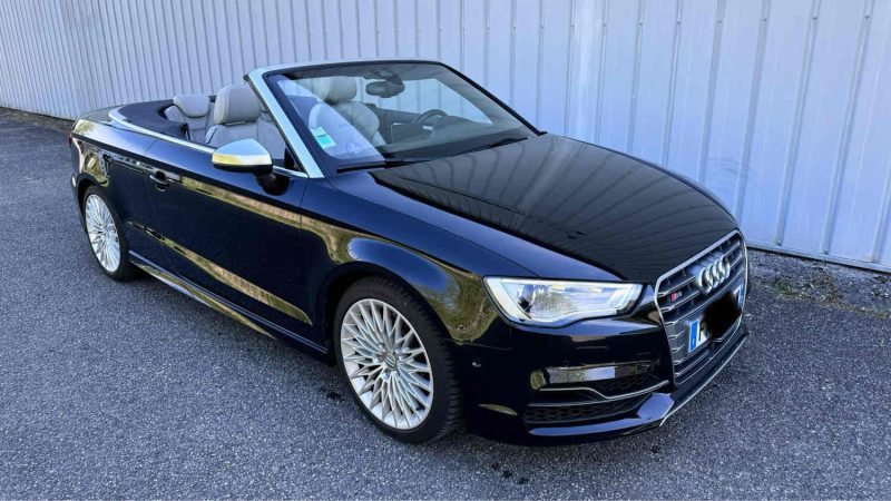 AUDI S3 CABRIOLET 2015 2.0 TFSI 300CH QUATTRO S TRONIC REPRISE POSSIBLE