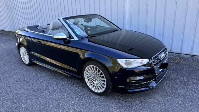 AUDI S3 CABRIOLET 2015 2.0 TFSI 300CH QUATTRO S TRONIC REPRISE POSSIBLE