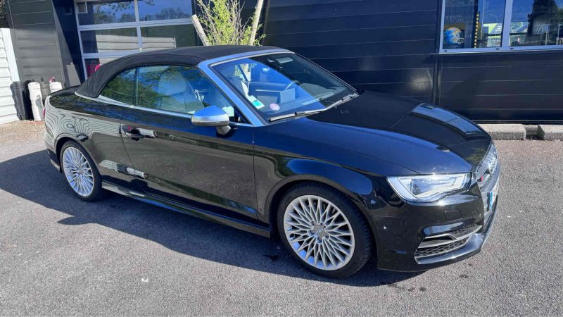 AUDI S3 CABRIOLET 2015 2.0 TFSI 300CH QUATTRO S TRONIC REPRISE POSSIBLE