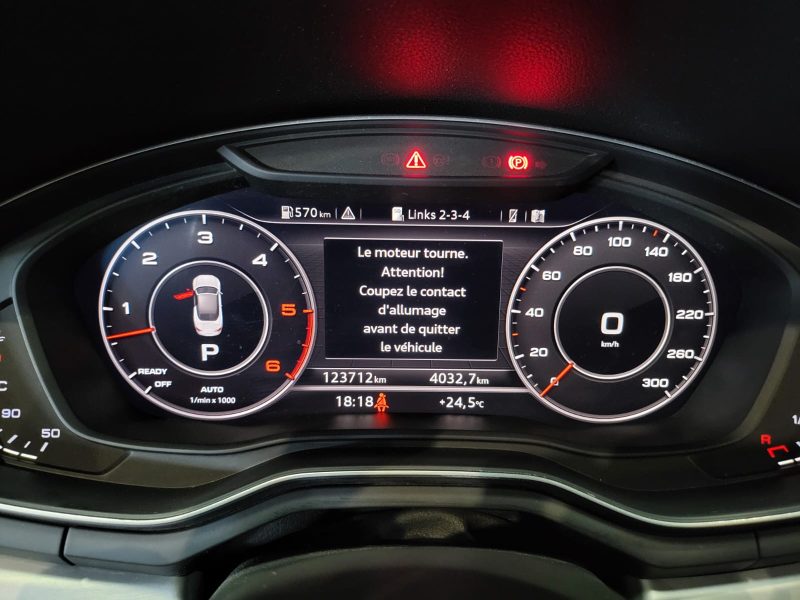 3.0 TDI quattro 218 cv S-LINE / VIRTUAL COCKPIT / RADAR AV-AR / RÉGULATEUR ADAPTATIF