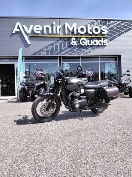 TRIUMPH BONNEVILLE T100 BLACK 2019