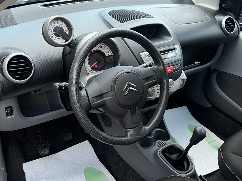 CITROEN C1 1.0 68 Cv PREMIERE MAIN 5 PORTES CLIMATISATION BLUETOOTH 14 400 Kms - GARANTIE 1 AN