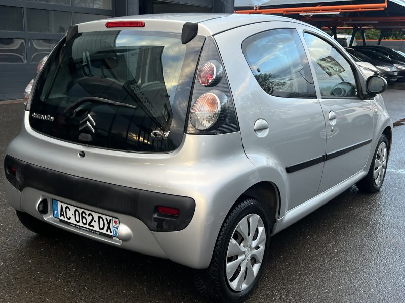 CITROEN C1 1.0 68 Cv PREMIERE MAIN 5 PORTES CLIMATISATION BLUETOOTH 14 400 Kms - GARANTIE 1 AN