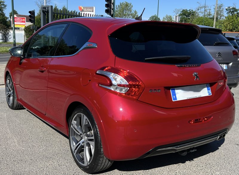 PEUGEOT 208 GTI 1.6 TURBO 200 Cv 55 100 Km TOIT PANORAMIQUE GPS BLUETOOTH CRIT AIR 1 - GARANTIE 1 AN