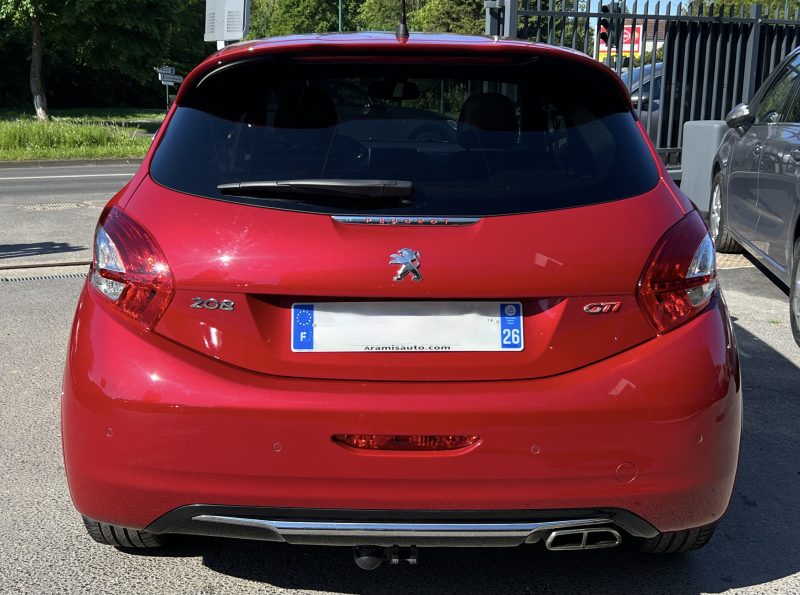 PEUGEOT 208 GTI 1.6 TURBO 200 Cv 55 100 Km TOIT PANORAMIQUE GPS BLUETOOTH CRIT AIR 1 - GARANTIE 1 AN