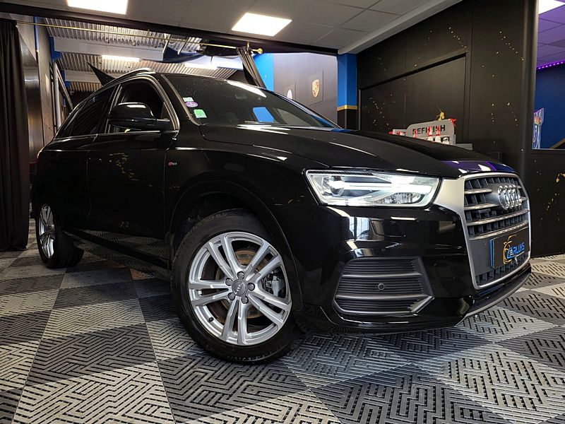 AUDI Q3 2.0 TFSI QUATTRO 220cv S LINE /ACCES MAIN LIBRE+AIDE AU PARKING+MODES DE CONDUITE/