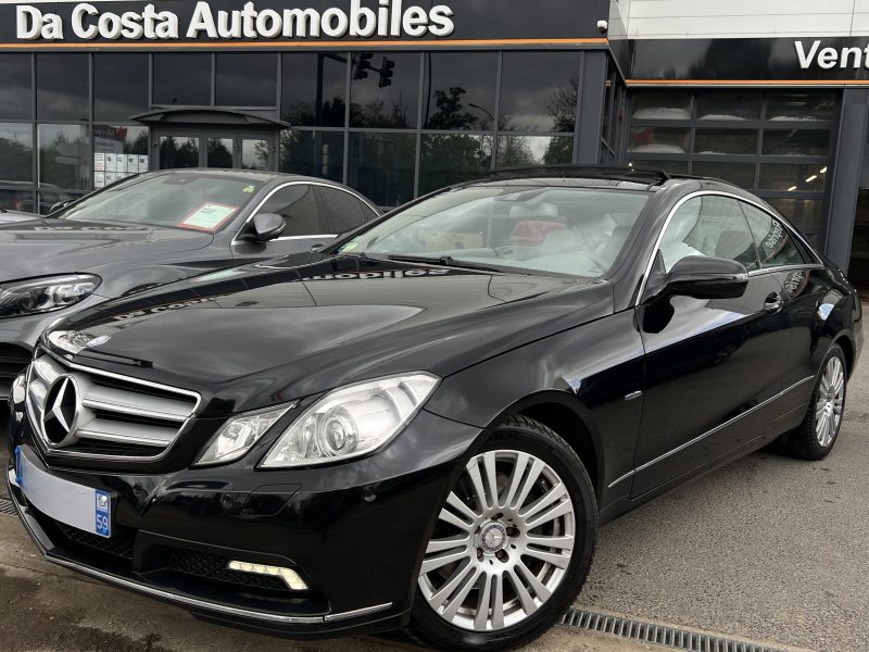 MERCEDES CLASSE E IV COUPE 350 3.0 V6 BlueEFFICIENCY 231 BVA7 TOIT OUVRANT CUIR GPS - GARANTIE 1 AN