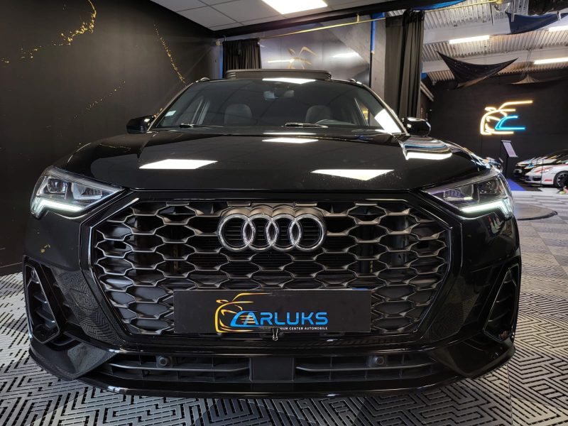 AUDI Q3 35 TDI S LINE 150cv S TRONIC  /TOIT OUVRANT+CARPLAY+CAMERA+MEPLAT/