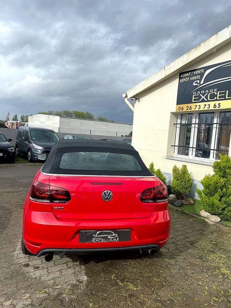 VOLKSWAGEN GOLF CABRIO GTI ROUGE AUTOMATIQUE  2012