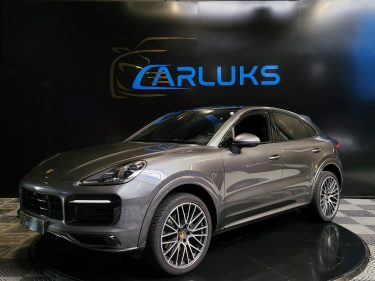 PORSCHE CAYENNE 3.0 E-HYBRID COUPE 462cv PORSCHE APPROVED / CAMERA 360 / ATTELAGE ELECTRIQUE 