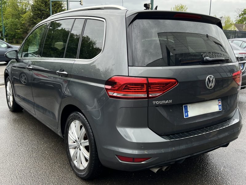 VOLKSWAGEN TOURAN III CARAT 1.4 TSI 150 1ERE MAIN 7 PLACES TOIT OUVRANT APPLE & ANDROID Garantie1an