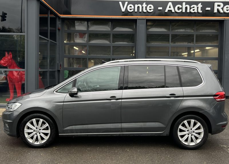 VOLKSWAGEN TOURAN III CARAT 1.4 TSI 150 1ERE MAIN 7 PLACES TOIT OUVRANT APPLE & ANDROID Garantie1an