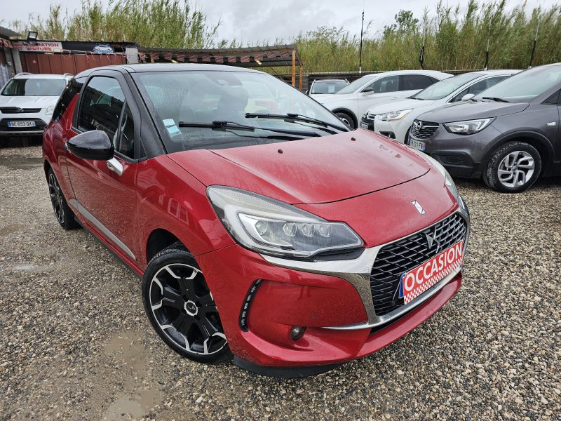 CITROEN DS 3 1.2  110 CH EAT6 AUTO SPORT CHIC CUIR GPS 