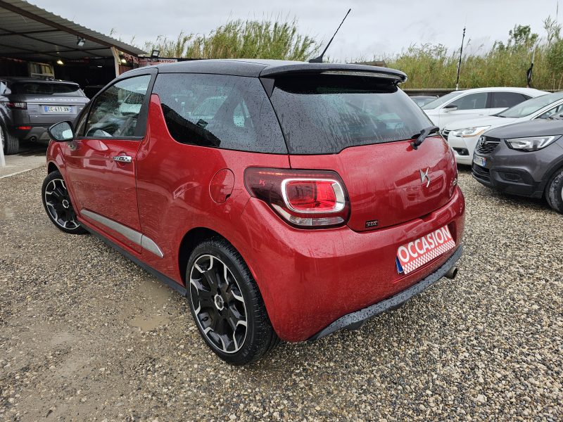 CITROEN DS 3 1.2  110 CH EAT6 AUTO SPORT CHIC CUIR GPS 