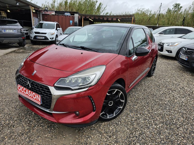 CITROEN DS 3 1.2  110 CH EAT6 AUTO SPORT CHIC CUIR GPS 