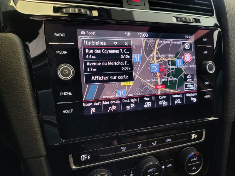 VOLKSWAGEN GOLF VII GTI PERFORMANCE 2.0 245cv DSG7 / APPLE CARPLAY  / CAMERA DE RECUL / TOIT OUVRANT