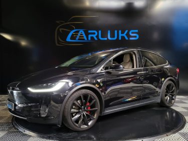 TESLA MODEL X P100D PERFORMANCE 100KW DUAL MOTORS LUDICROUS 598cv / 7 PLACES / AUTOPILOT / SIEGES ET