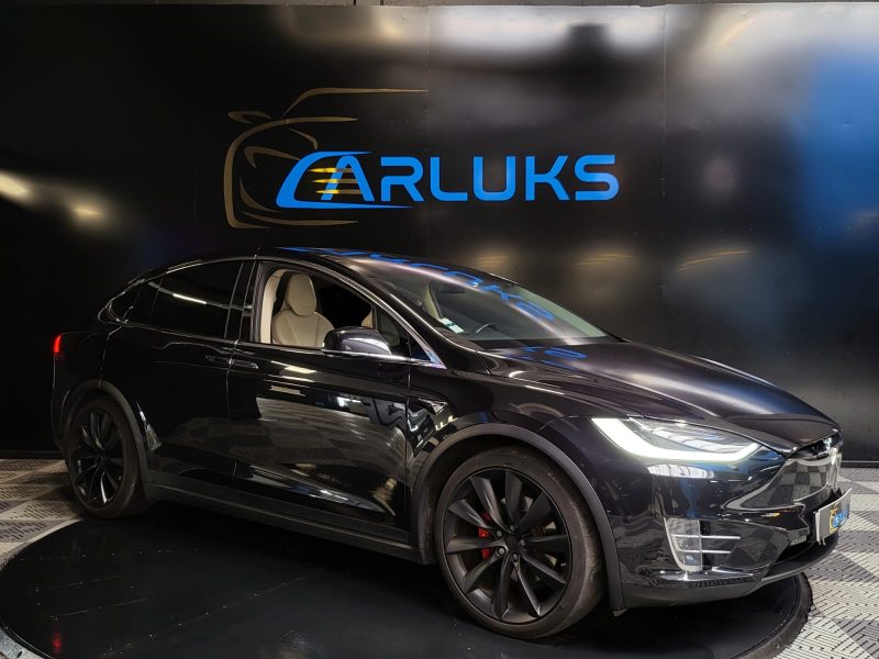 TESLA MODEL X P100D PERFORMANCE 100KW DUAL MOTORS LUDICROUS 598cv / 7 PLACES / AUTOPILOT / SIEGES ET