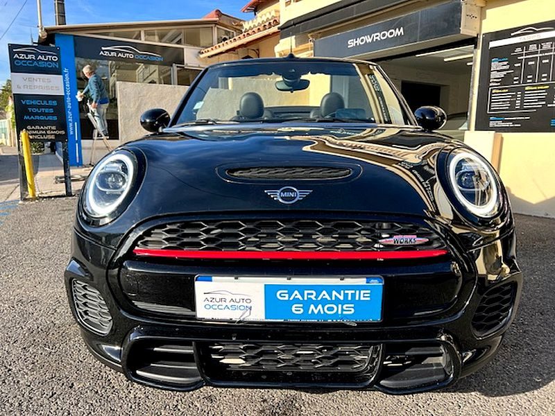 Mini John Cooper Works Cabriolet 231 ch BVA8 Edition Premium Plus (CarPlay, caméra, bluetooth)