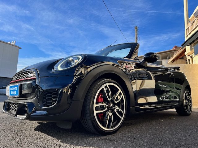 Mini John Cooper Works Cabriolet 231 ch BVA8 Edition Premium Plus (CarPlay, caméra, bluetooth)