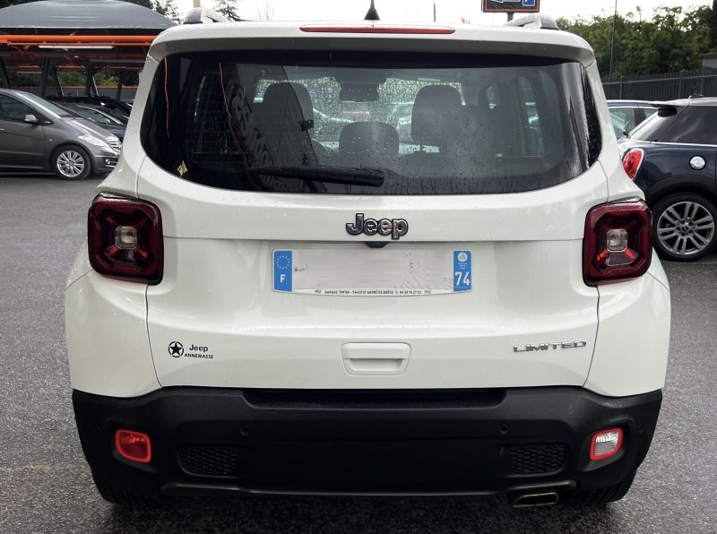 JEEP RENEGADE PHASE 2 LIMITED T3 1.0 GSE 120 Cv 2WD / CRIT AIR 1 - GARANTIE 1 AN