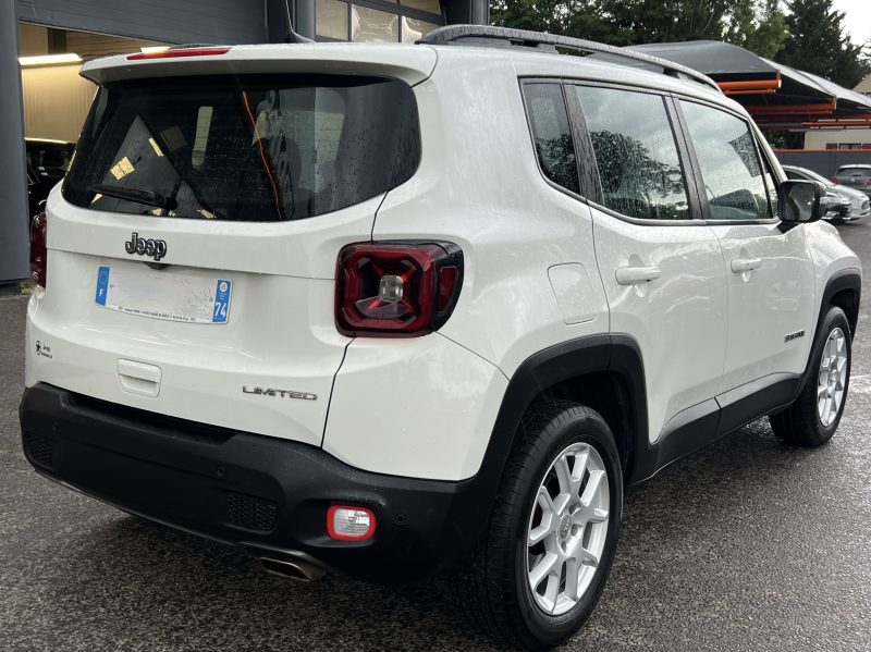 JEEP RENEGADE PHASE 2 LIMITED T3 1.0 GSE 120 Cv 2WD / CRIT AIR 1 - GARANTIE 1 AN