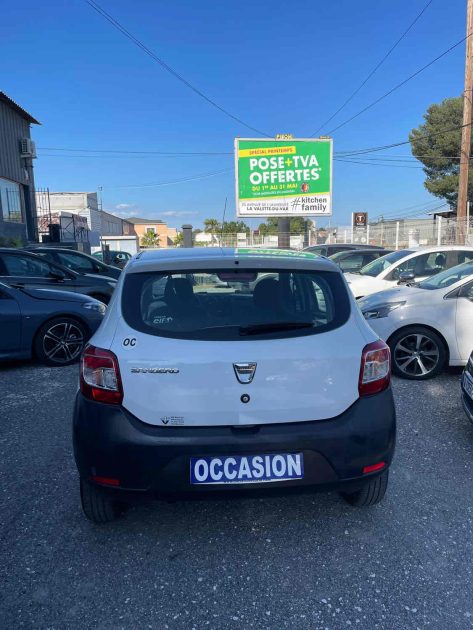  DACIA  :SANDERO II :1.2 1149cm3 73cv garantie 6 mois carnet d'entretien 