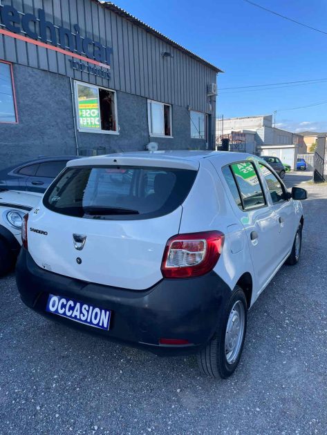  DACIA  :SANDERO II :1.2 1149cm3 73cv garantie 6 mois carnet d'entretien 