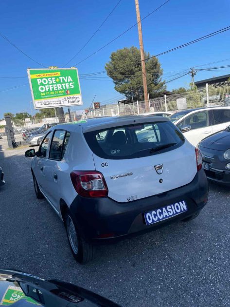  DACIA  :SANDERO II :1.2 1149cm3 73cv garantie 6 mois carnet d'entretien 