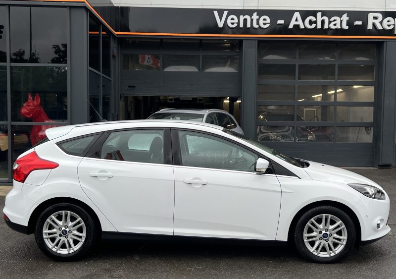 FORD FOCUS III TITANIUM 1.0 ECOBOOST 100 Cv PREMIERE MAIN / 55 800 Kms CRIT AIR 1 - GARANTIE 1 AN