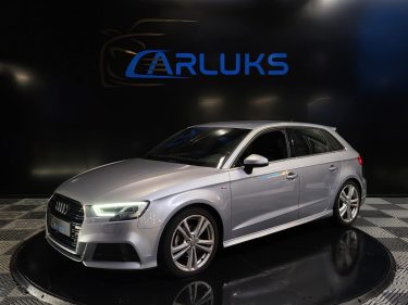 AUDI A3 Sportback 35 TFSI S-LINE 150cv BVA7 S-TRONIC APPLE CAPLAY / CAMERA DE RECUL / CLIGNOTANTS DY