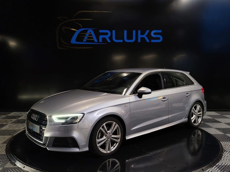 AUDI A3 Sportback 35 TFSI S-LINE 150cv BVA7 S-TRONIC APPLE CAPLAY / CAMERA DE RECUL / CLIGNOTANTS DY