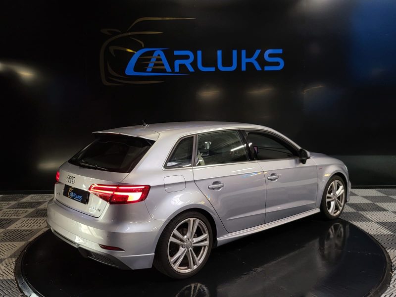 AUDI A3 Sportback 35 TFSI S-LINE 150cv BVA7 S-TRONIC APPLE CAPLAY / CAMERA DE RECUL / CLIGNOTANTS DY