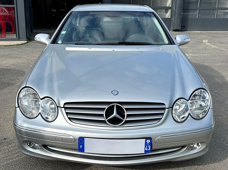 MERCEDES CLK II COUPE 240 ELEGANCE 2.6 V6 170 Cv BOITE AUTO CUIR GPS ORIGINE FRANCE - GARANTIE 1 AN