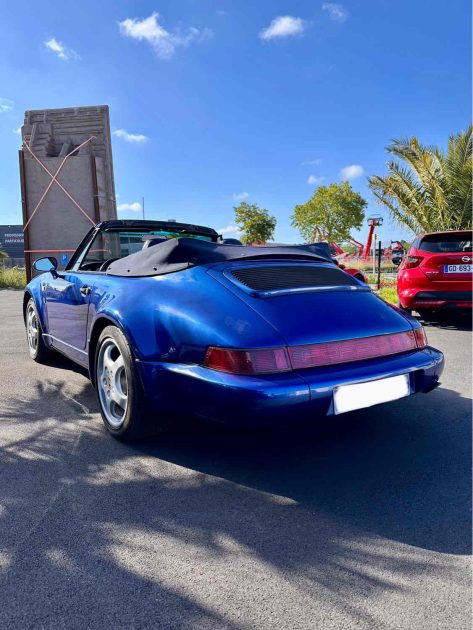 PORSCHE 911 CAB TURBO LOOK USINE WLT 1992